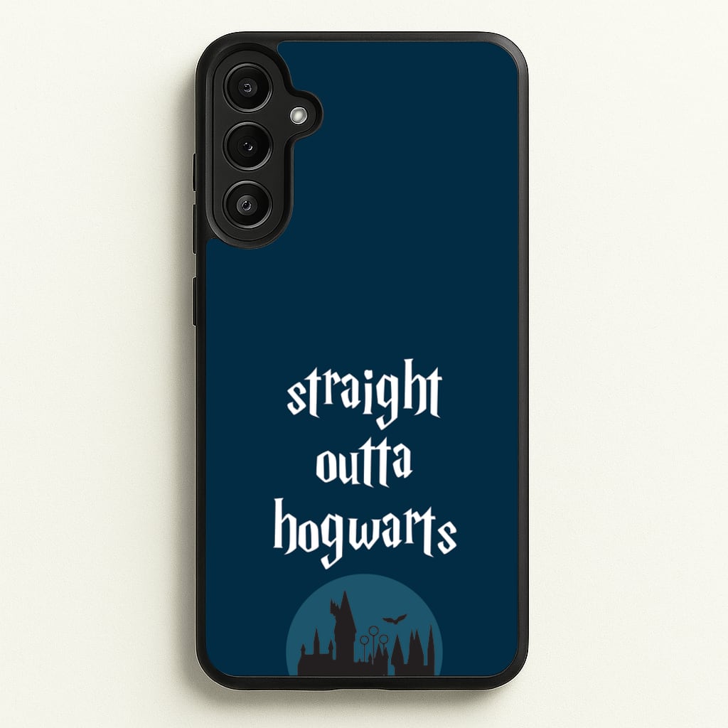Straight Outta Hogwarts - Harry Potter Phone Case for Galaxy A34