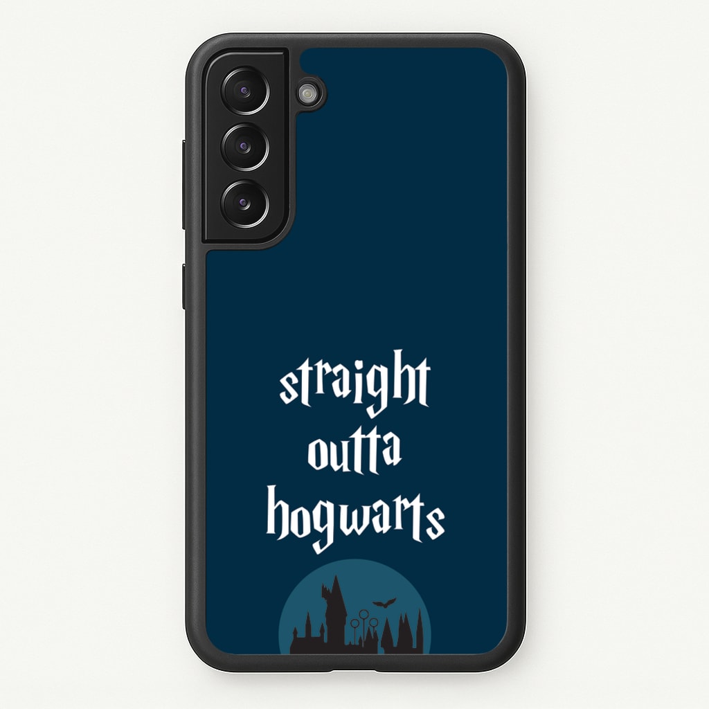 Straight Outta Hogwarts - Harry Potter Phone Case for Galaxy S21FE