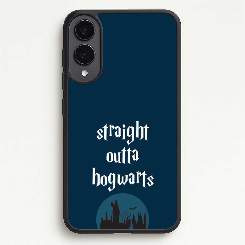 Straight Outta Hogwarts - Harry Potter Phone Case for Galaxy S25 Edge