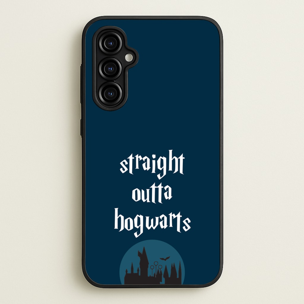 Straight Outta Hogwarts - Harry Potter Phone Case for Galaxy A54