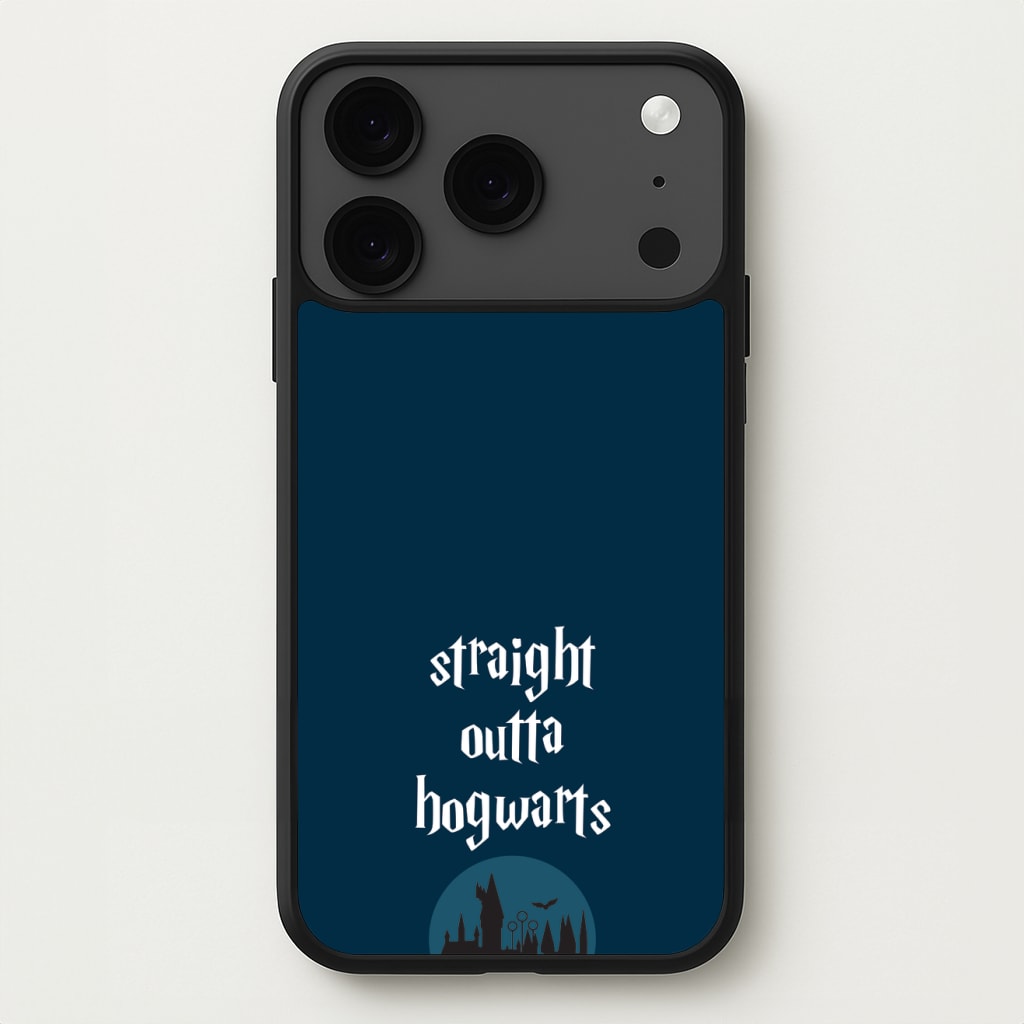 Straight Outta Hogwarts Phone Case for iPhone 17 Pro