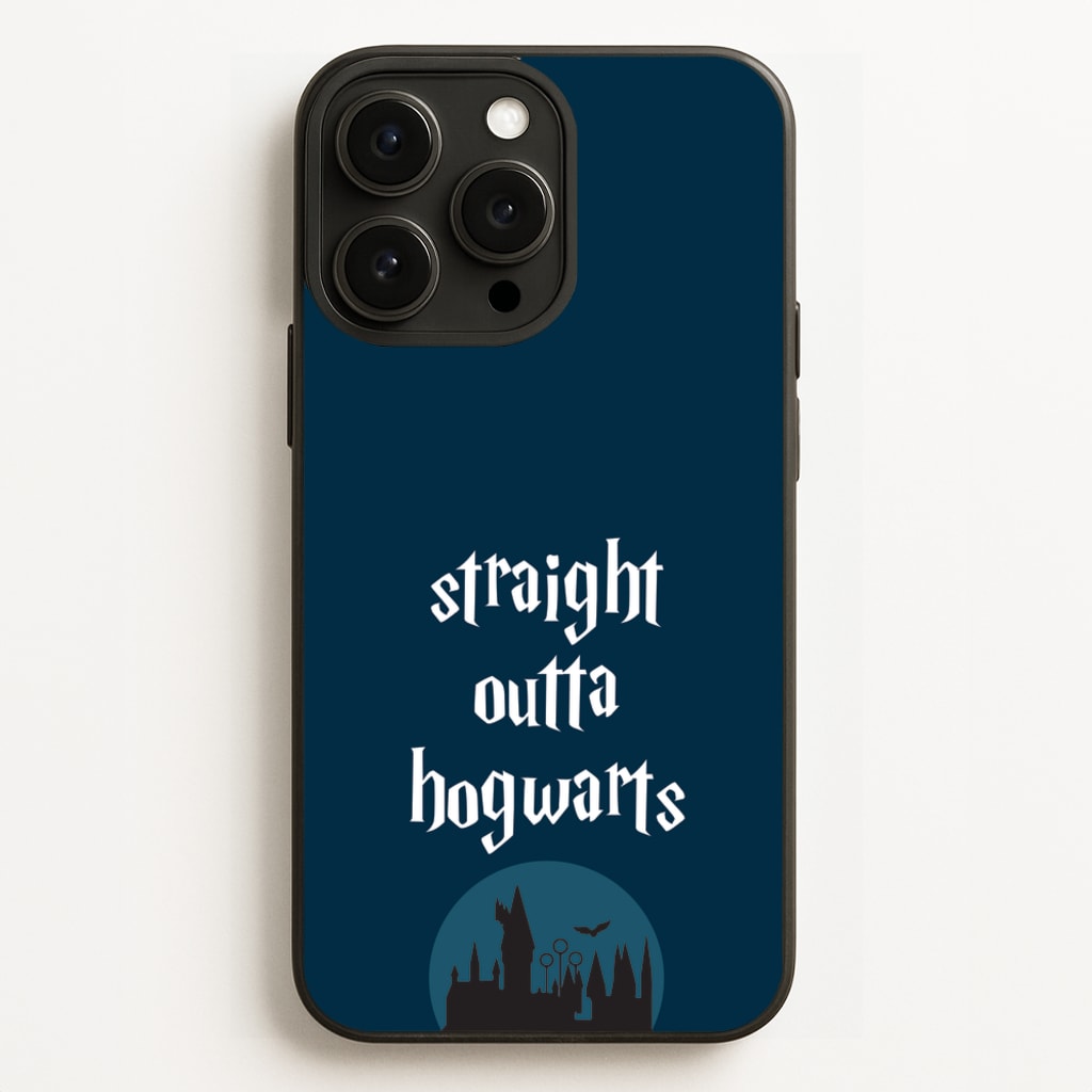Straight Outta Hogwarts - Harry Potter Phone Case for iPhone 12 Pro Max
