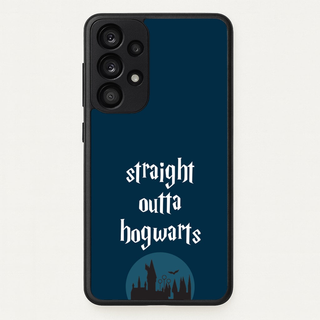 Straight Outta Hogwarts - Harry Potter Phone Case for Galaxy A53