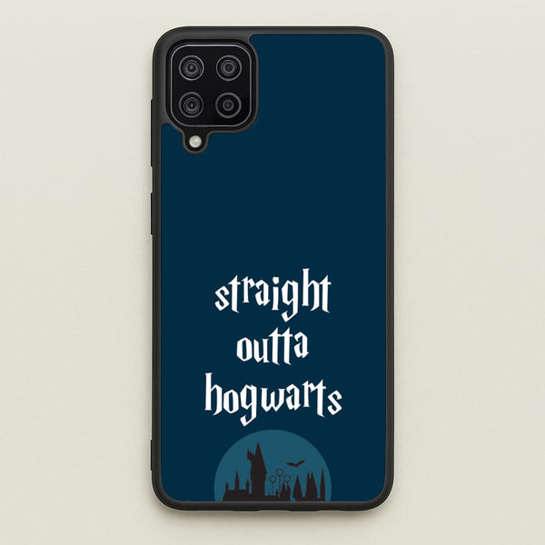 Straight Outta Hogwarts - Harry Potter Phone Case for Galaxy A12