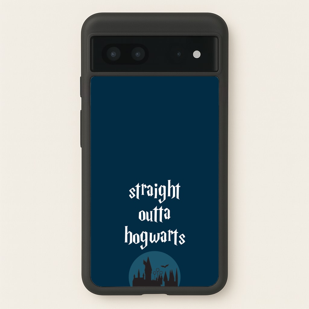 Straight Outta Hogwarts - Harry Potter Phone Case for Google Pixel 7