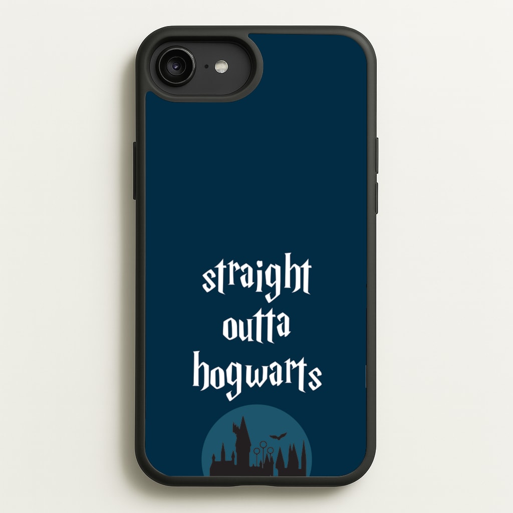Straight Outta Hogwarts - Harry Potter Phone Case for iPhone 6 Plus / 7 Plus / 8 Plus