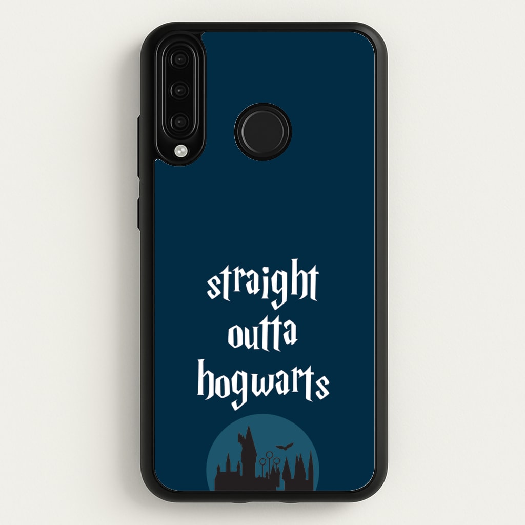 Straight Outta Hogwarts - Harry Potter Phone Case for Huawei P30 Lite