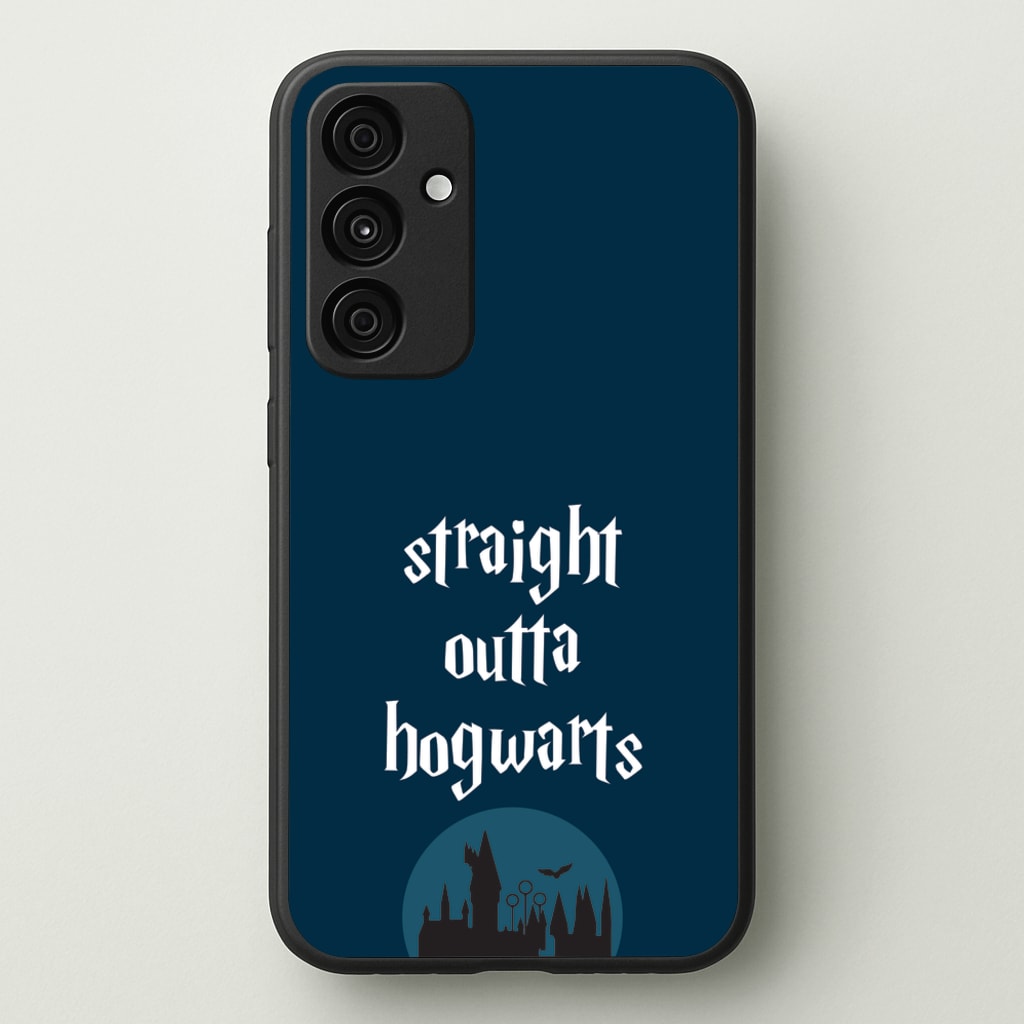 Straight Outta Hogwarts - Harry Potter Phone Case for Galaxy A35