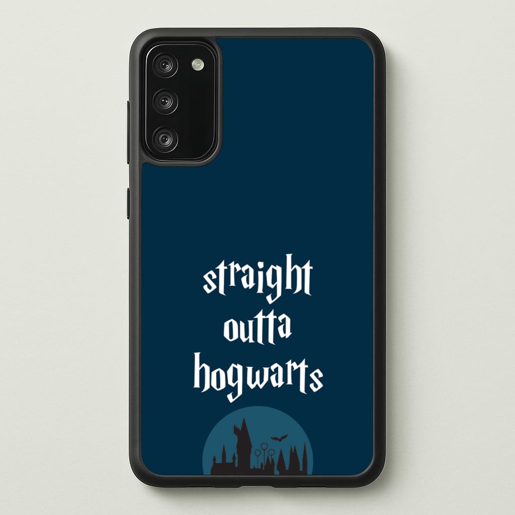 Straight Outta Hogwarts - Harry Potter Phone Case for Galaxy A41