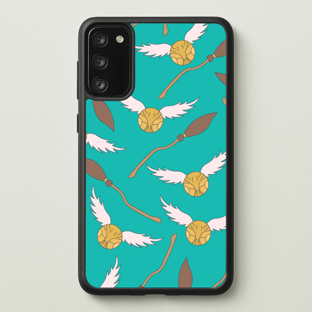 Quidditch Pattern - Harry Potter - Harry Potter Phone Case for Galaxy S20FE