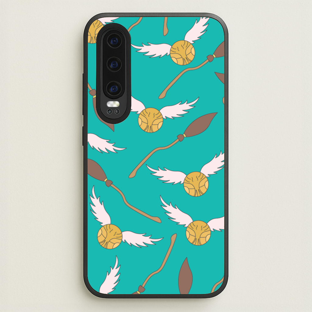 Quidditch Pattern - Harry Potter - Harry Potter Phone Case for Huawei P30