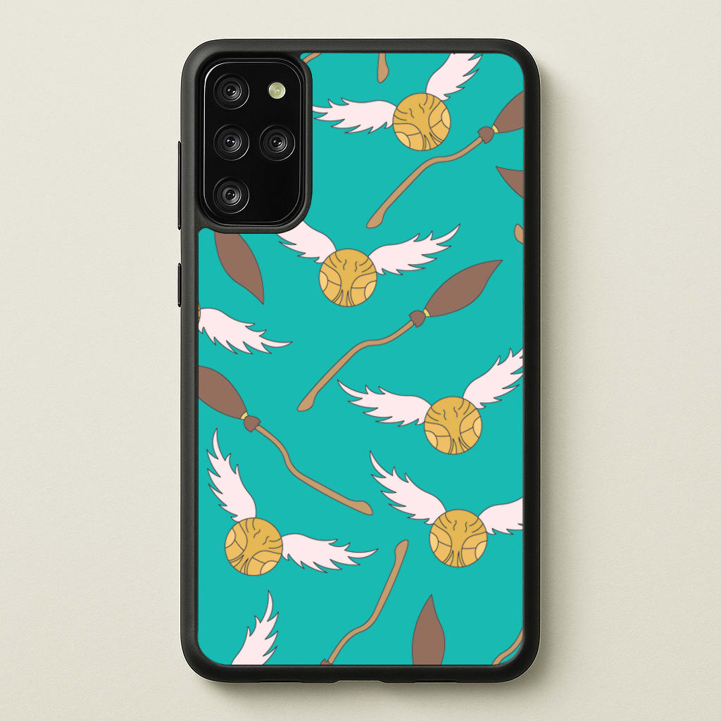 Quidditch Pattern - Harry Potter - Harry Potter Phone Case for Galaxy S20 Plus