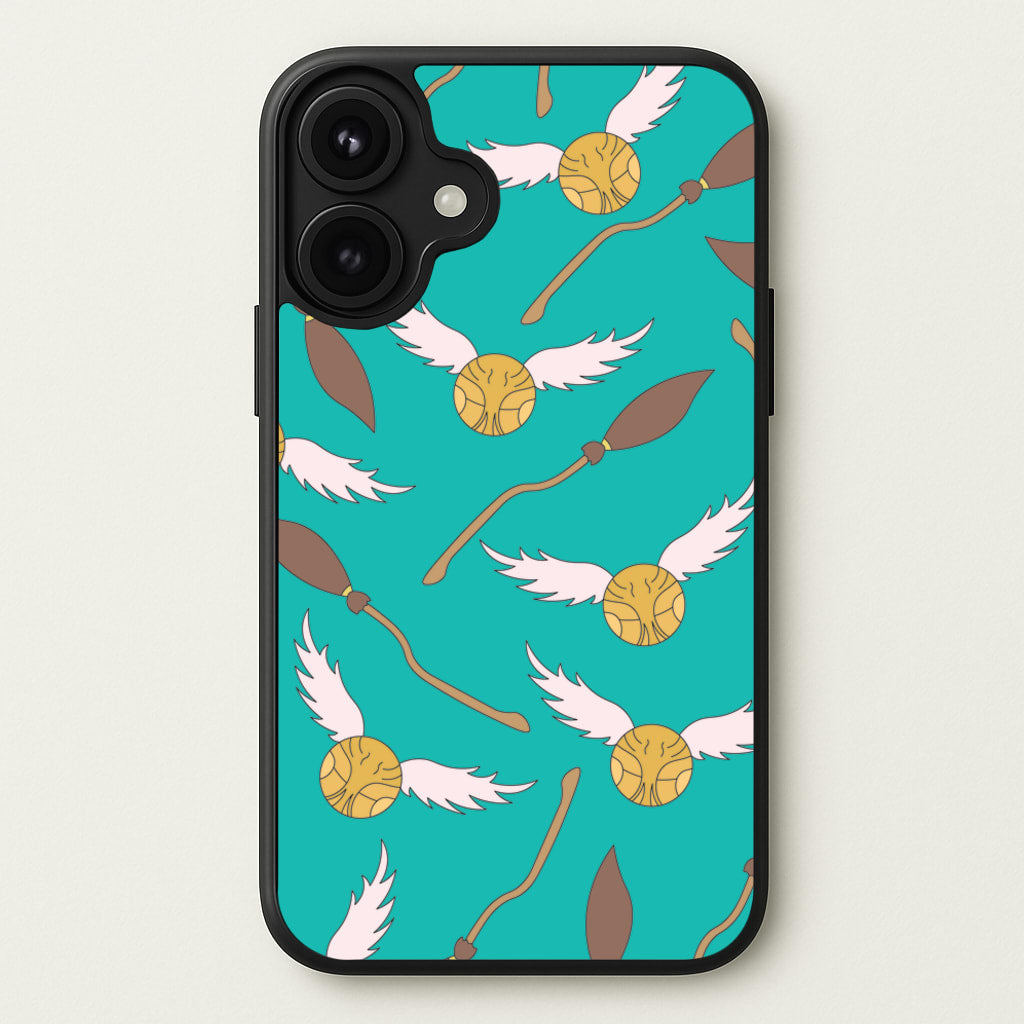 Quidditch Pattern - Harry Potter Phone Case for iPhone 17