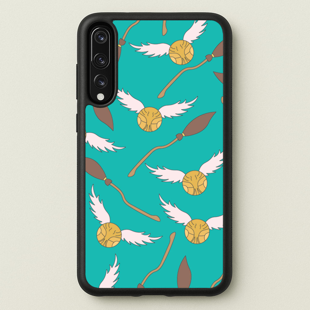 Quidditch Pattern - Harry Potter - Harry Potter Phone Case for Huawei P20 Pro