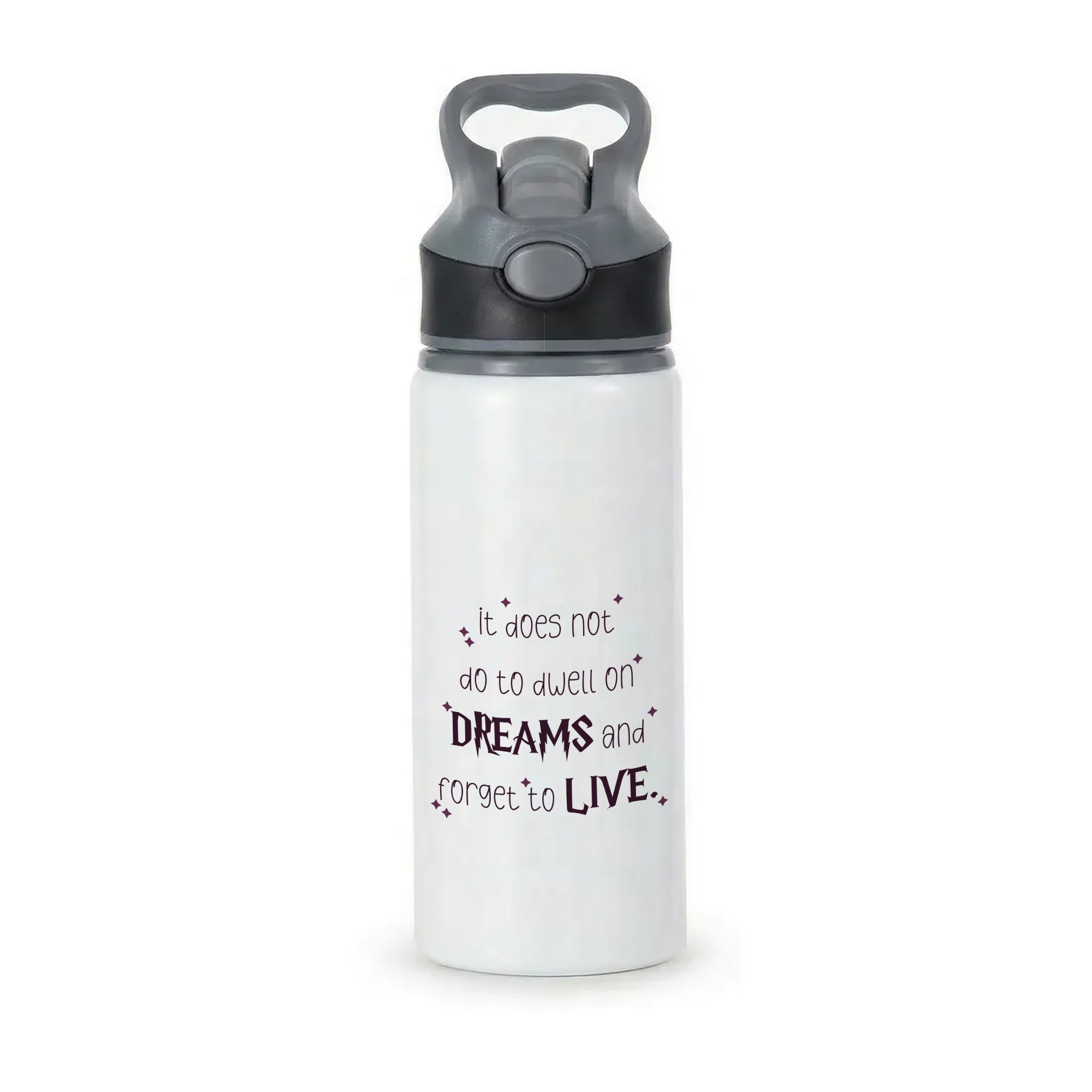 It Does Not To Dwell Active Water Bottle - Black