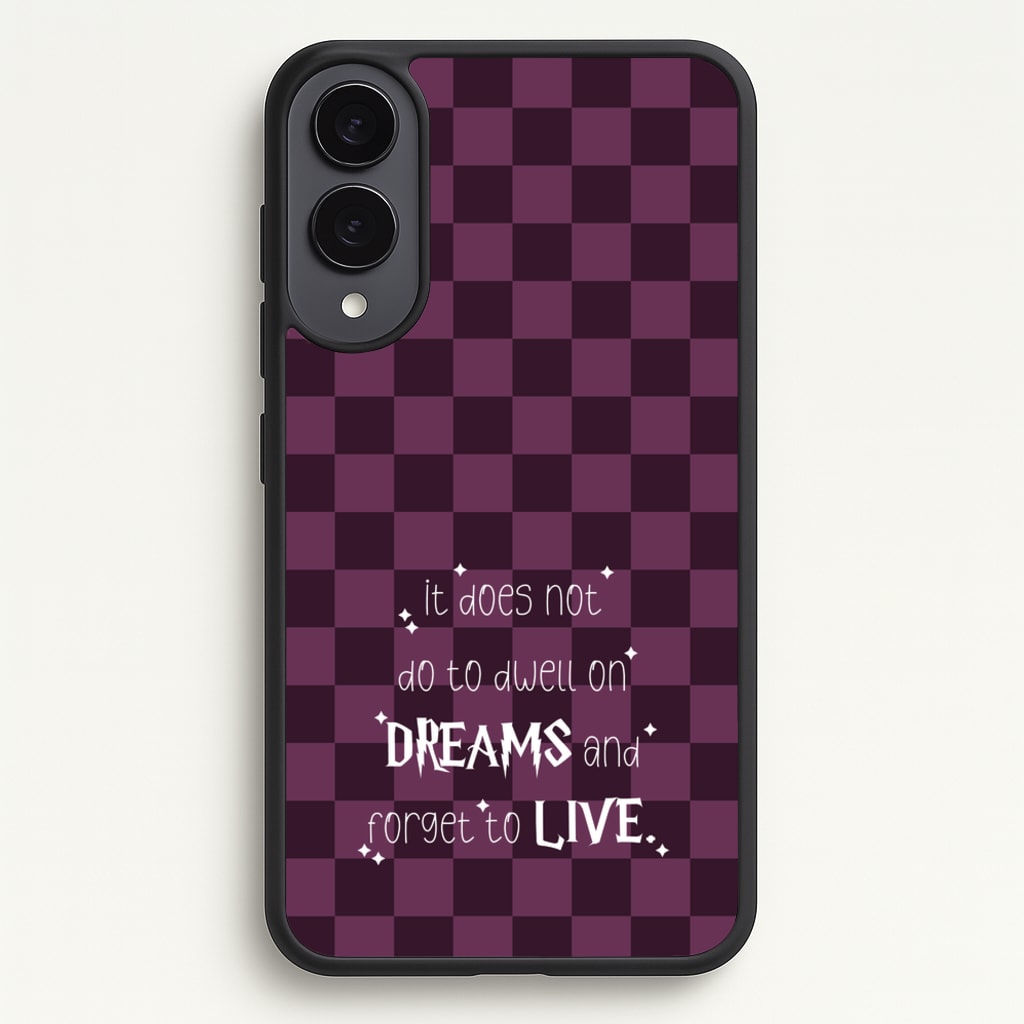 It Does Not To Dwell - Harry Potter Phone Case for Galaxy S25 Edge
