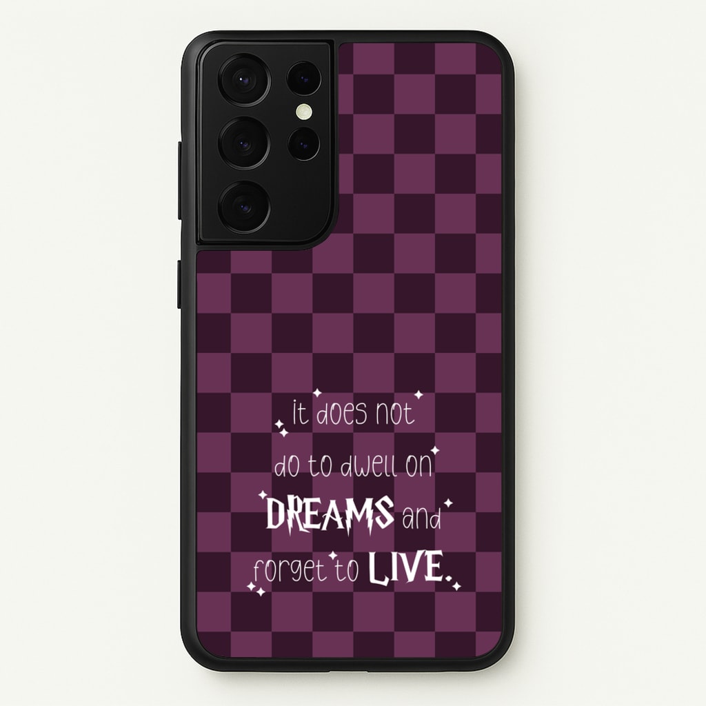 It Does Not To Dwell - Harry Potter Phone Case for Galaxy S21 Ultra
