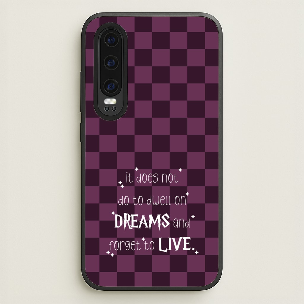 It Does Not To Dwell - Harry Potter Phone Case for Huawei P30