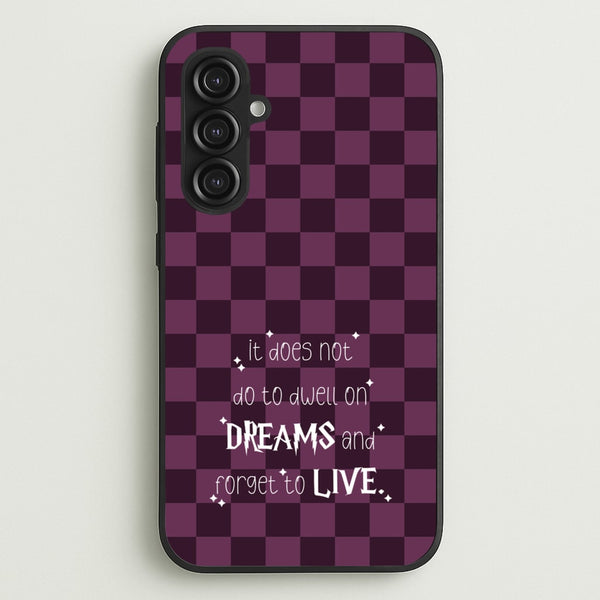 It Does Not To Dwell - Harry Potter Phone Case for Galaxy S23FE