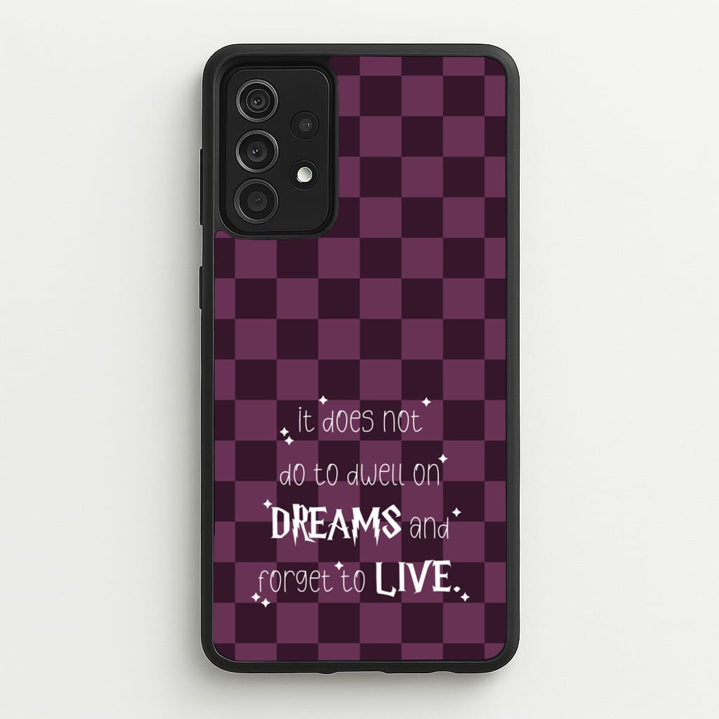 It Does Not To Dwell - Harry Potter Phone Case for Galaxy A52 / A52s
