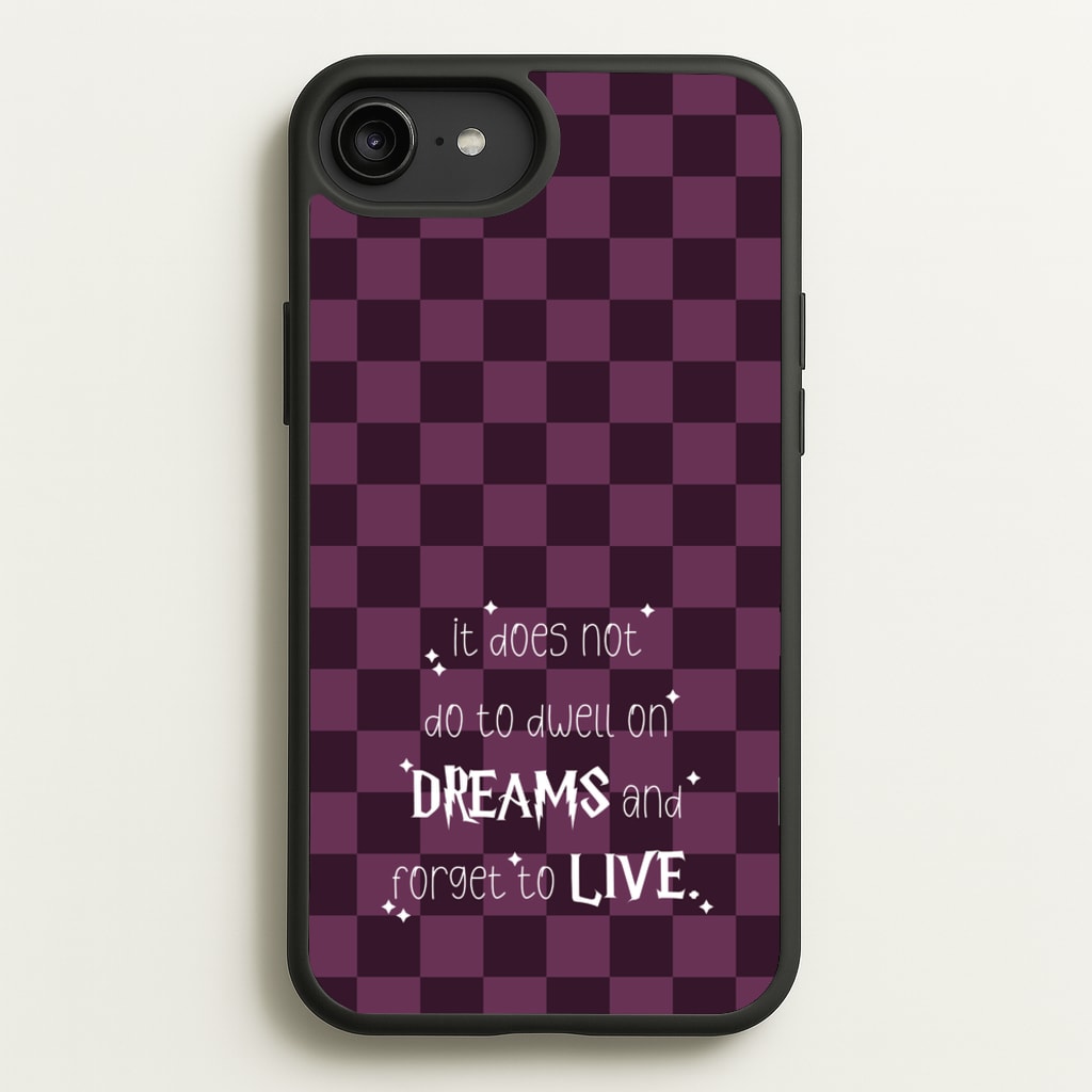 It Does Not To Dwell - Harry Potter Phone Case for iPhone 6 Plus / 7 Plus / 8 Plus