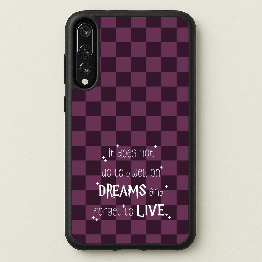 It Does Not To Dwell - Harry Potter Phone Case for Huawei P20 Pro