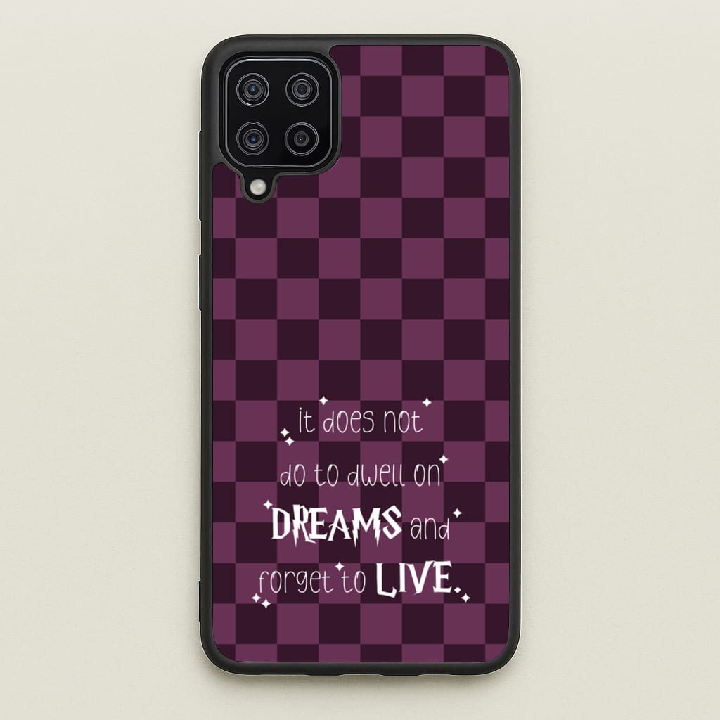It Does Not To Dwell - Harry Potter Phone Case for Galaxy A12