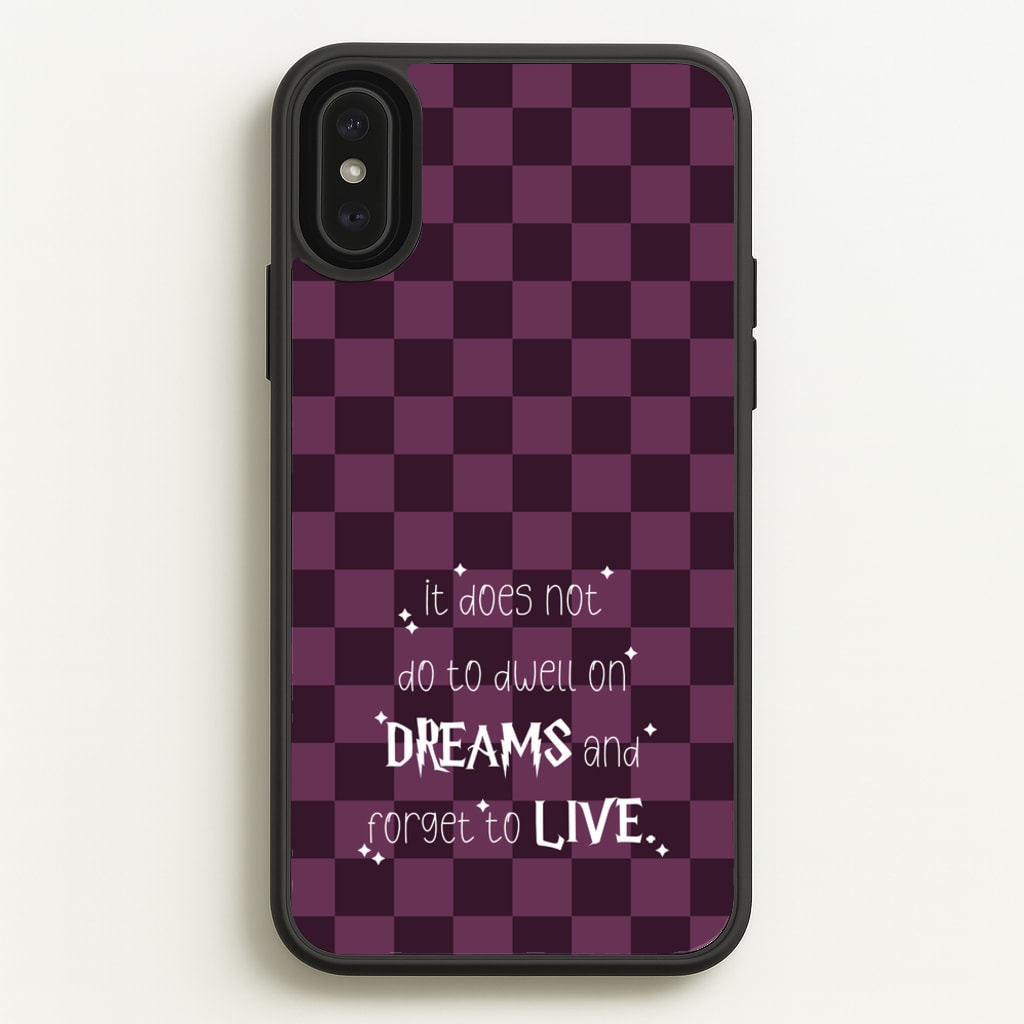 It Does Not To Dwell - Harry Potter Phone Case for iPhone XS Max