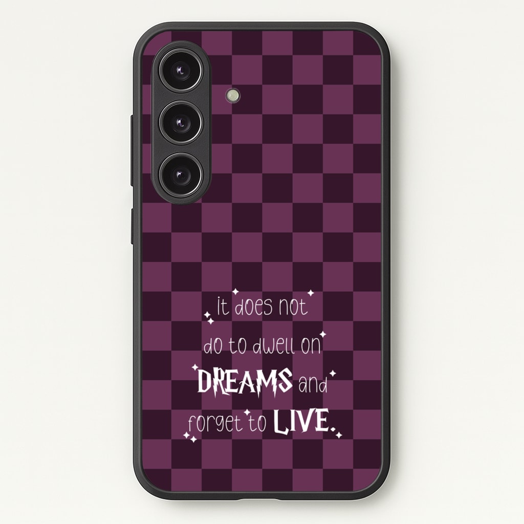 It Does Not To Dwell - Harry Potter Phone Case for Galaxy S24