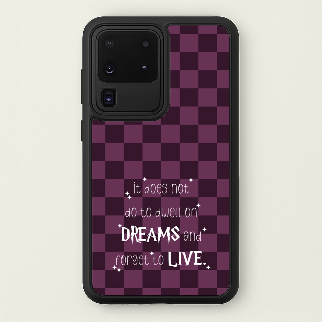 It Does Not To Dwell - Harry Potter Phone Case for Galaxy S20 Ultra
