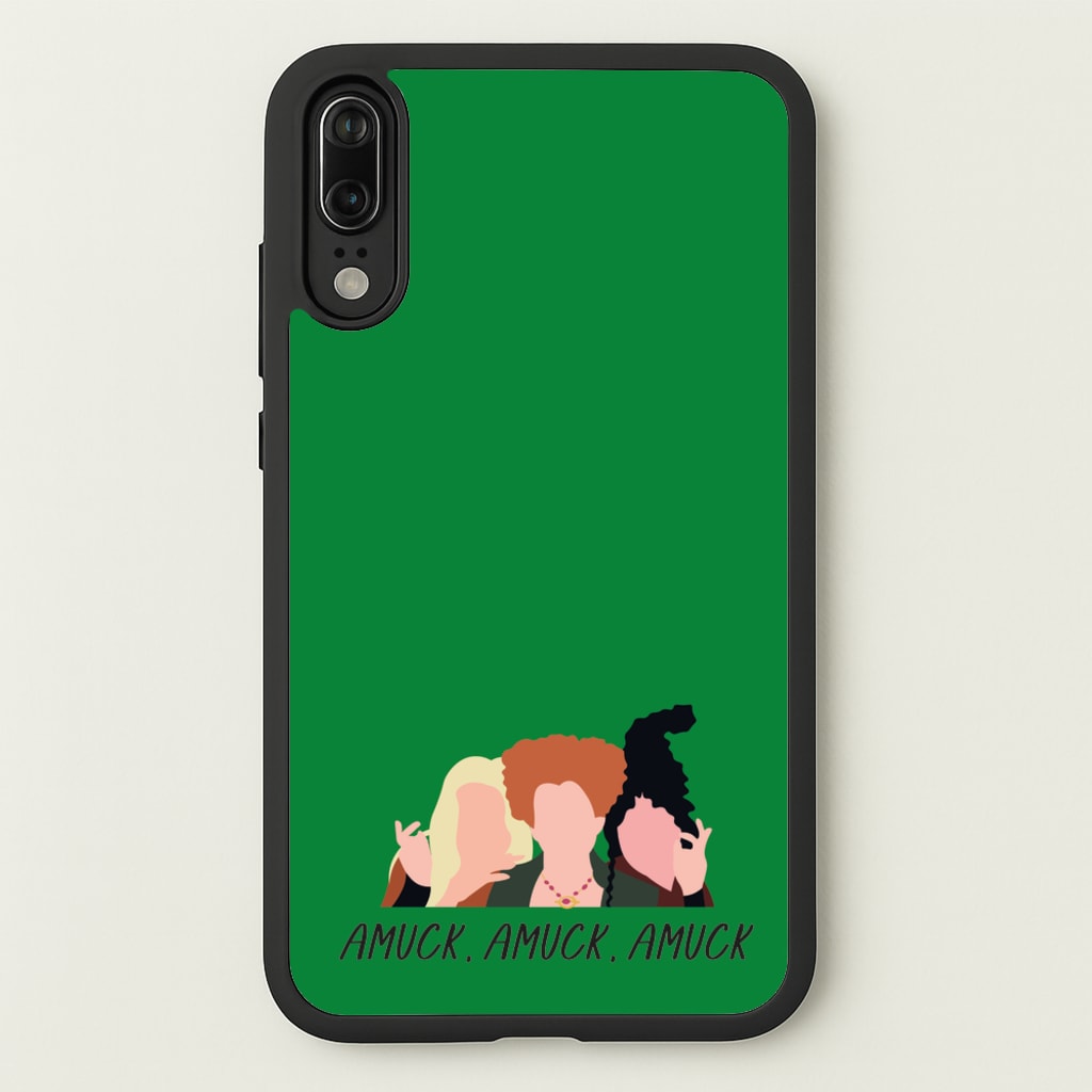 Amuck, Amuck, Amuck - Hocus Halloween - Houcs Pocus Phone Case for Huawei P20