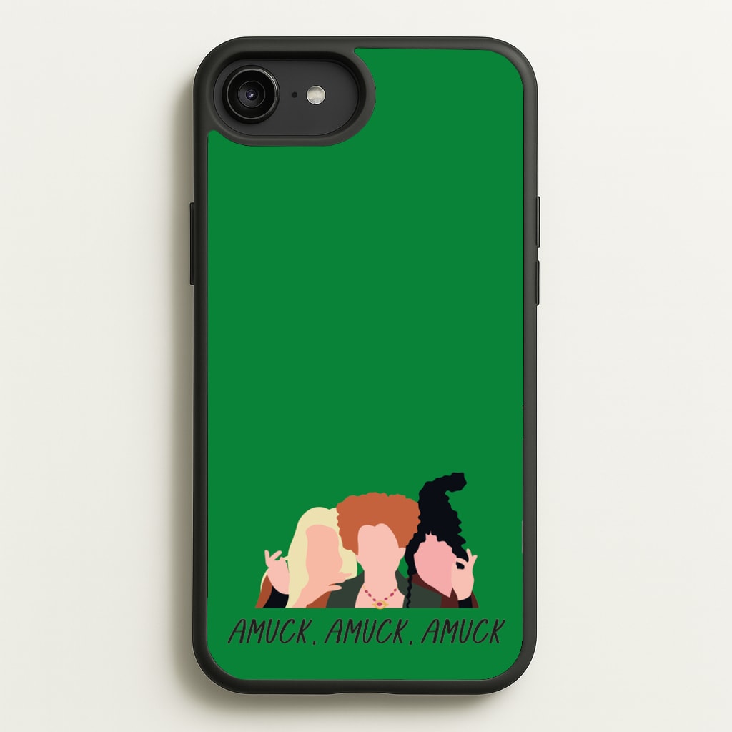 Amuck, Amuck, Amuck - Hocus Halloween - Houcs Pocus Phone Case for iPhone 6 Plus / 7 Plus / 8 Plus