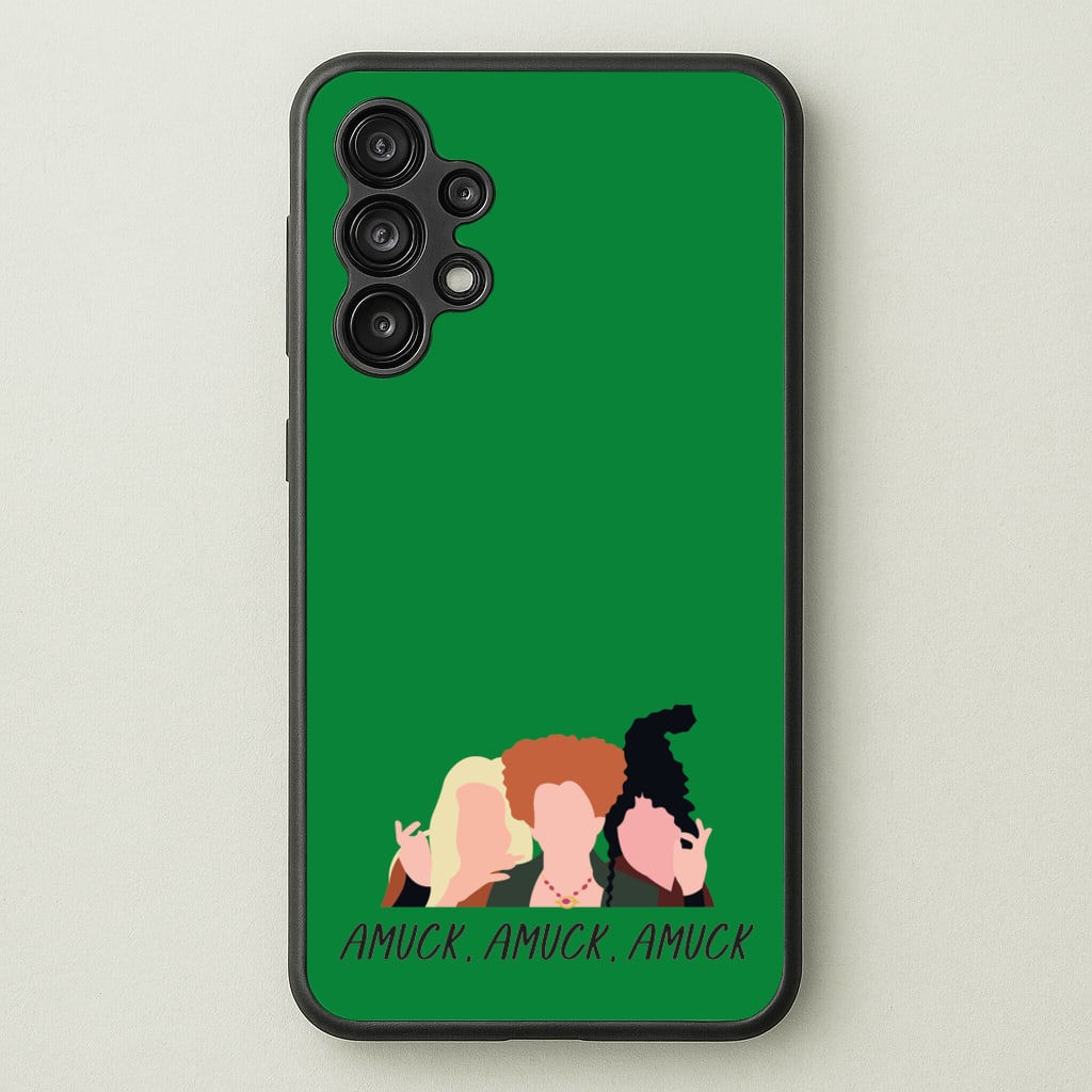 Amuck, Amuck, Amuck - Hocus Halloween - Houcs Pocus Phone Case for Galaxy A13