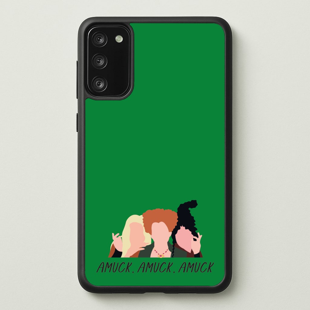 Amuck, Amuck, Amuck - Hocus Halloween - Houcs Pocus Phone Case for Galaxy S20FE