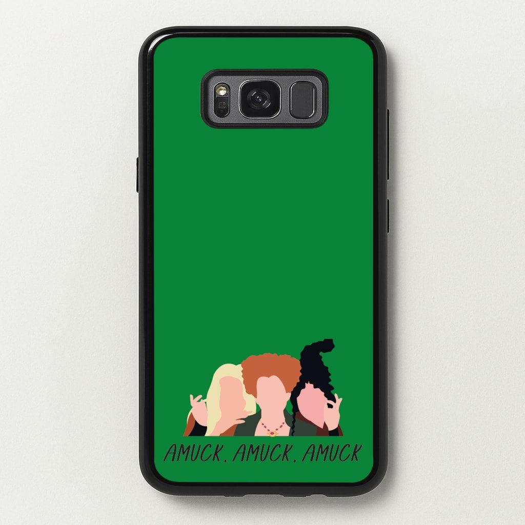 Amuck, Amuck, Amuck - Hocus Halloween - Houcs Pocus Phone Case for Galaxy S8