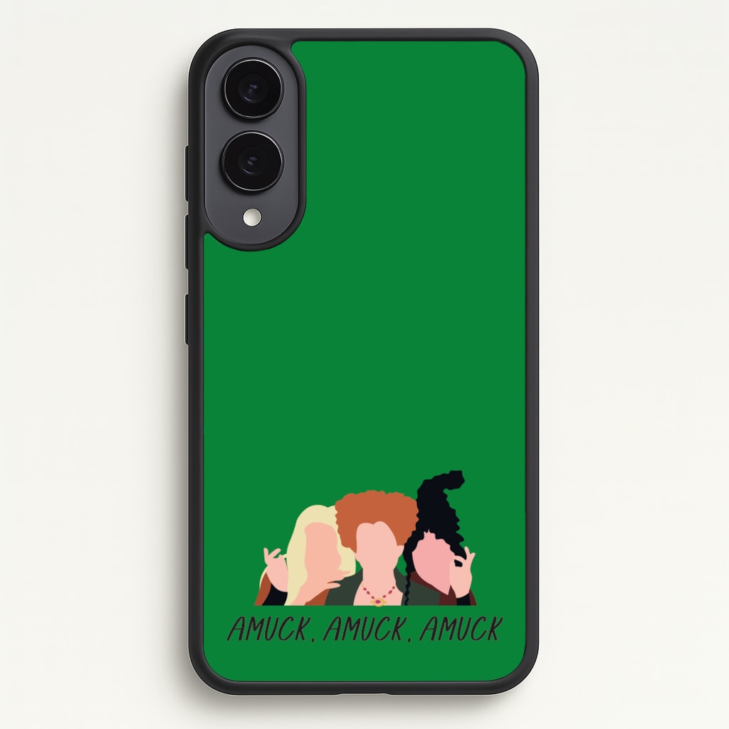Amuck, Amuck, Amuck - Hocus Halloween - Houcs Pocus Phone Case for Galaxy S25 Edge