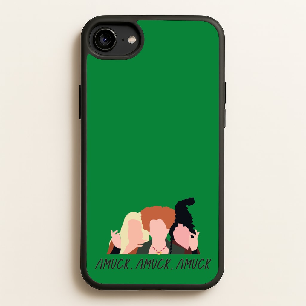 Amuck, Amuck, Amuck - Hocus Halloween - Houcs Pocus Phone Case for iPhone 6 / 7 / 8 / SE