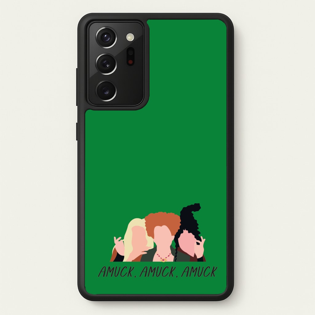 Amuck, Amuck, Amuck - Hocus Halloween - Houcs Pocus Phone Case for Galaxy Note 20 Ultra