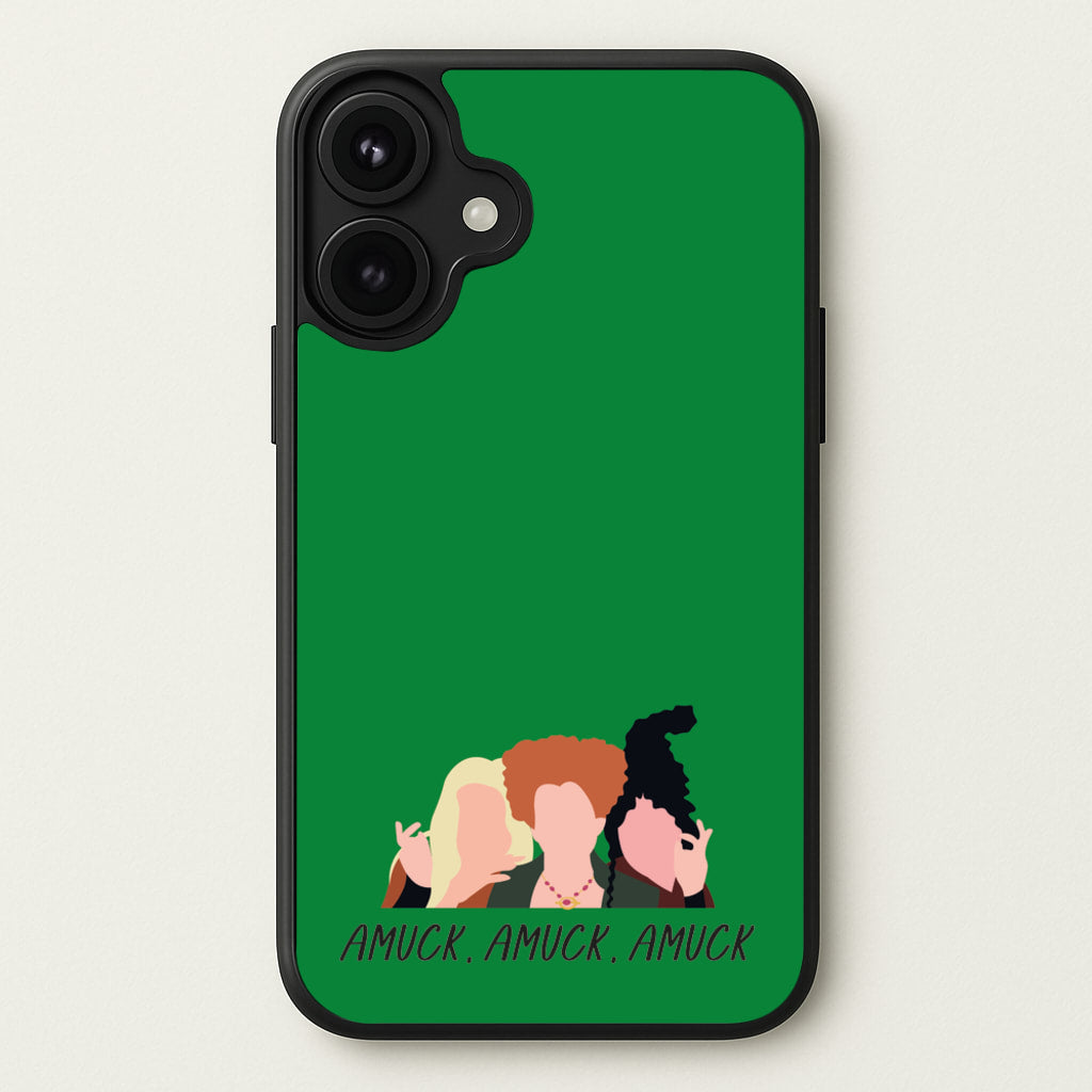 Amuck, Amuck, Amuck - Hocus Halloween Phone Case for iPhone 17