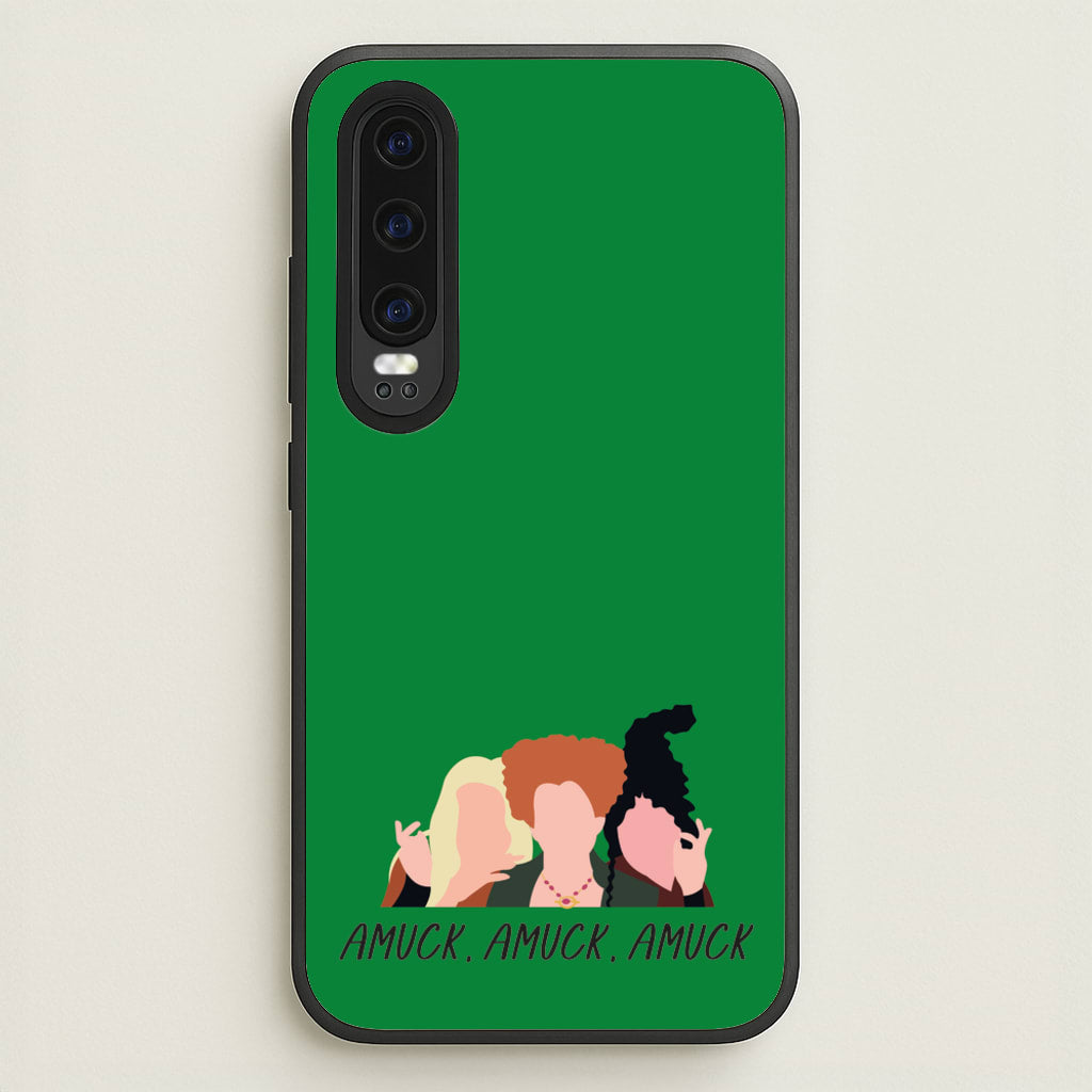 Amuck, Amuck, Amuck - Hocus Halloween - Houcs Pocus Phone Case for Huawei P30