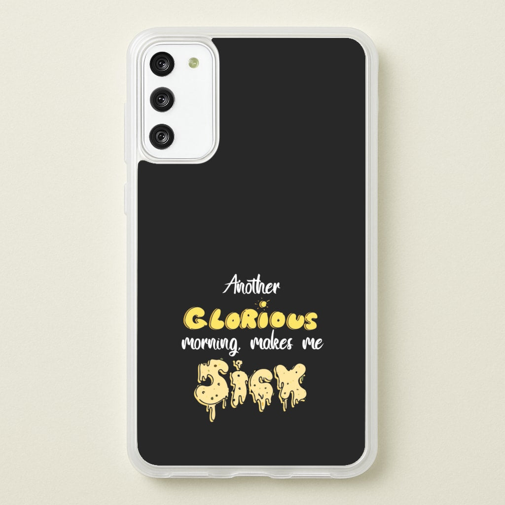 Another Glorious Morning Makes Me Sick - Hocus Halloween - Houcs Pocus Phone Case for Galaxy A41
