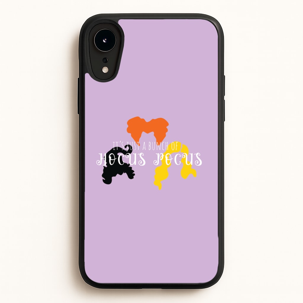 Hocus Halloween Time - Hocus Halloween - Houcs Pocus Phone Case for iPhone XR