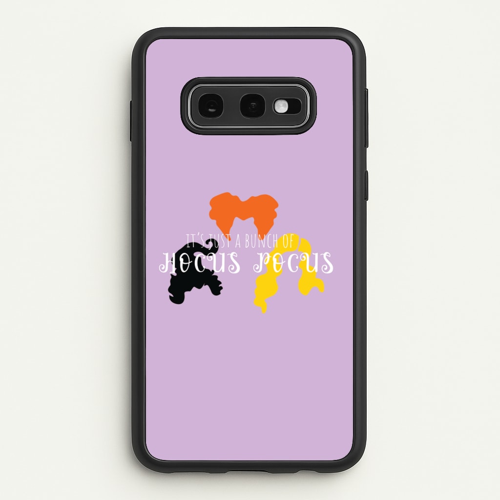Hocus Halloween Time - Hocus Halloween - Houcs Pocus Phone Case for Galaxy S10e