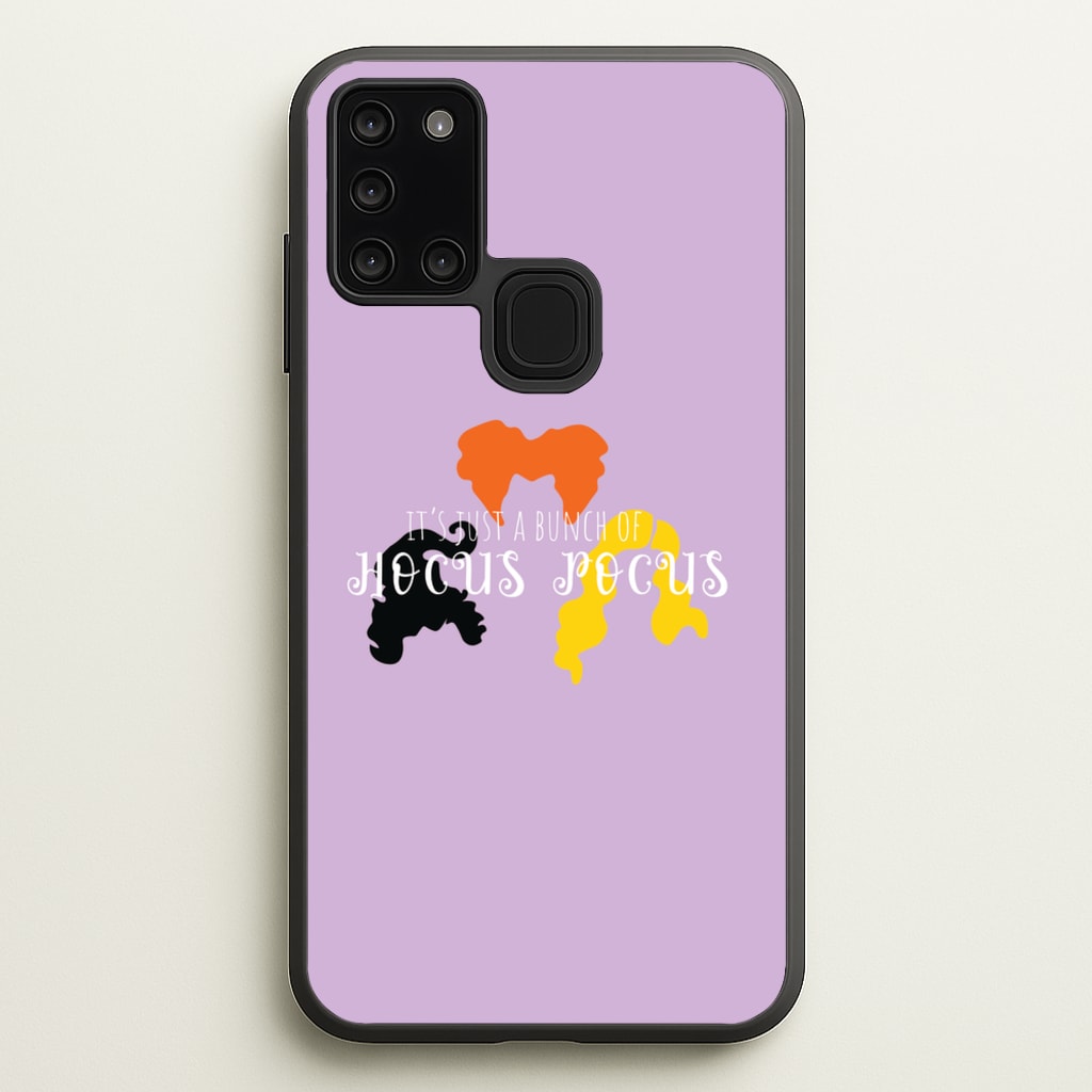 Hocus Halloween Time - Hocus Halloween - Houcs Pocus Phone Case for Galaxy A21s