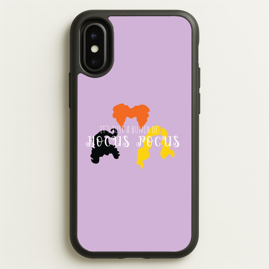 Hocus Halloween Time - Hocus Halloween - Houcs Pocus Phone Case for iPhone X / XS