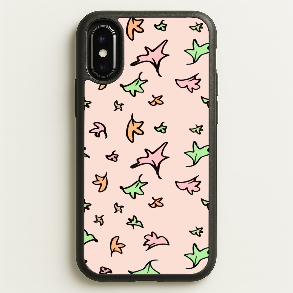 Heart Leaves - heartstopper Phone Case for iPhone X / XS