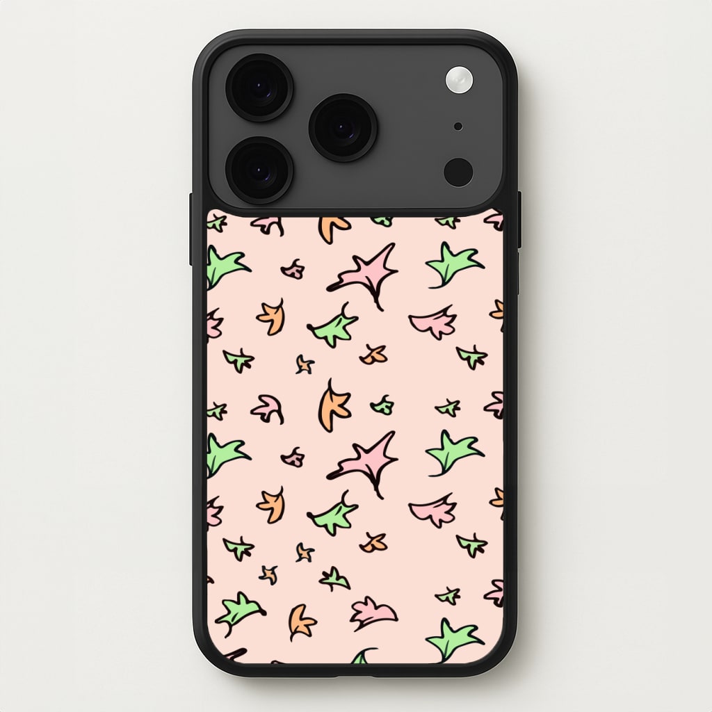 Heart Leaves Phone Case for iPhone 17 Pro Max
