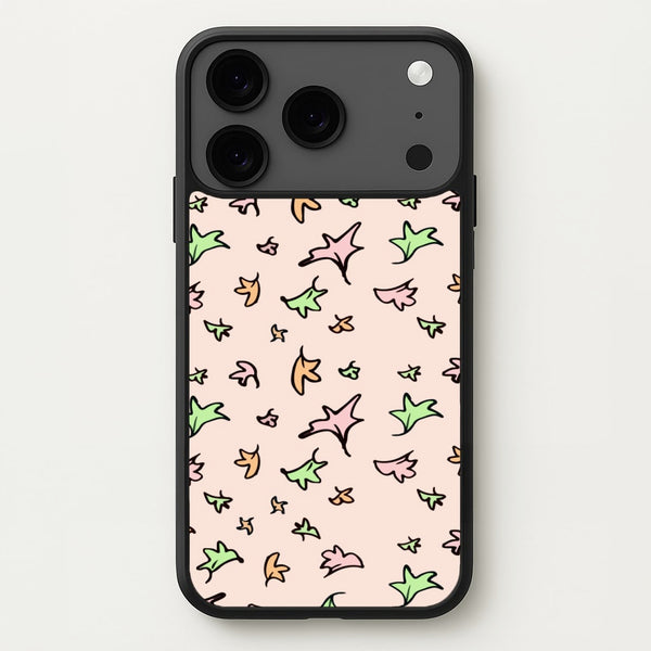 Heart Leaves Phone Case for iPhone 17 Pro Max