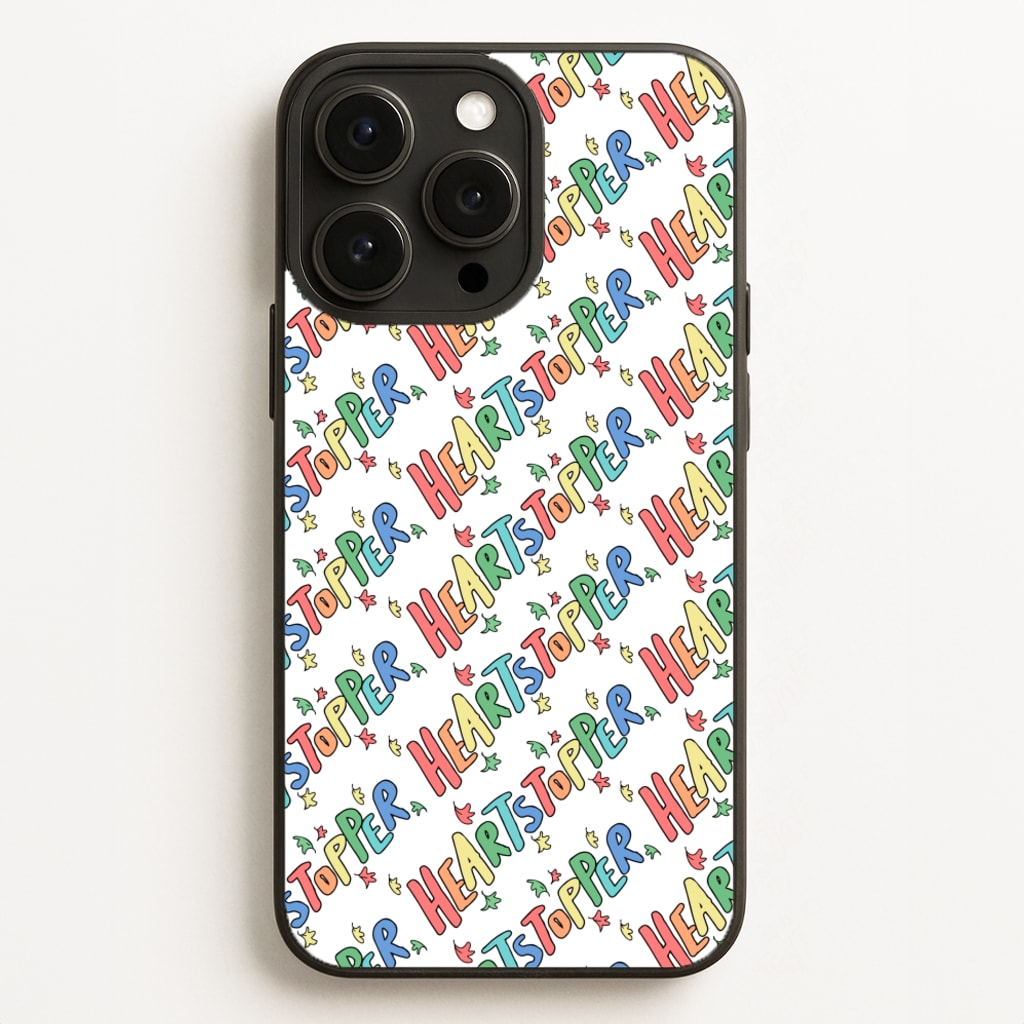Heartstopper Pattern Phone Case Heartstopper Pattern Phone Case