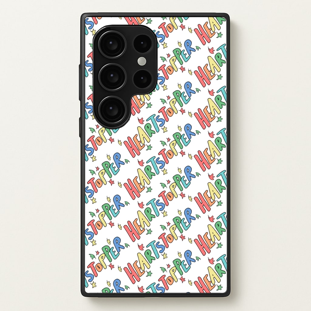 Heart Pattern - Heartstopper Phone Case for Galaxy S24 Ultra
